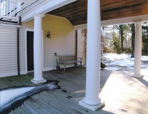 Breezeway and Columns